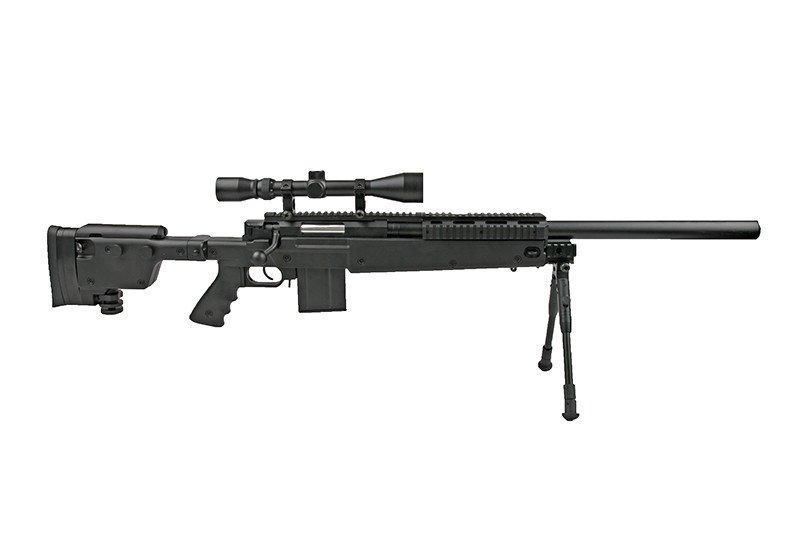 Винтовка снайперская MB4406D - с оптикой и сошками [WELL] (для страйкбола) WEL-03-006021 фото