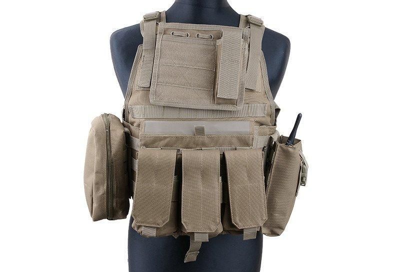 Розвантаження тип Plate Carrier - coyote [GFC Tactical] (для страйкболу) GFT-18-001417 фото
