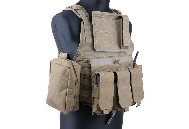 Розвантаження тип Plate Carrier - coyote [GFC Tactical] (для страйкболу) GFT-18-001417 фото