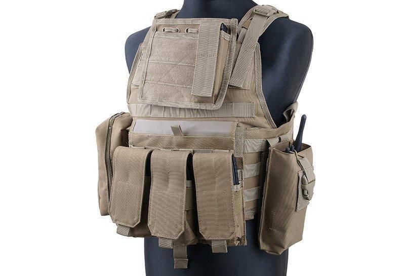 Розвантаження тип Plate Carrier - coyote [GFC Tactical] (для страйкболу) GFT-18-001417 фото