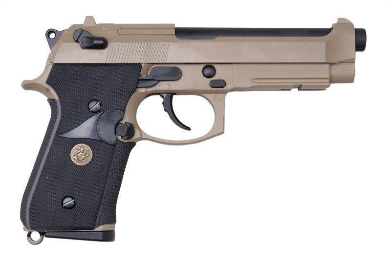 Страйкбольный пистолет M9A1 - tan [WE] (для страйкбола) WET-02-001814 фото