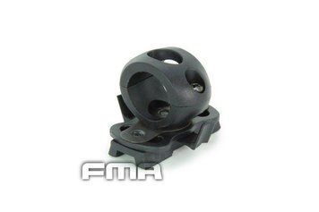 Montaż latarki do hełmu 0.83' / 21 mm - czarny [FMA] (для страйкболу) FMA-11-003872 фото