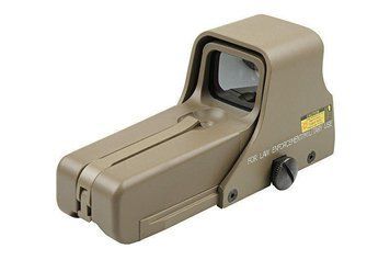 Приціл коліматорний AAOK9 Red Dot - TAN [GFC Accessories] (для страйкболу) GFA-10-001017 фото