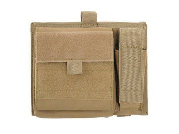 Rozbudowany panel administracyjny MOLLE - Coyote [8FIELDS] (для страйкболу) M51613147-TAN фото