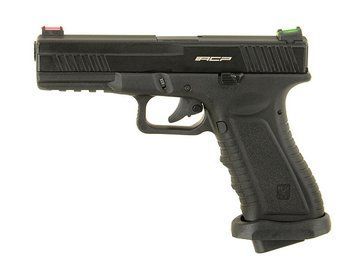 Пістолет ACP601 CO2 BLOW BACK PISTOL &ndash; BLACK [APS] (для страйкболу) ACP601B-FL фото