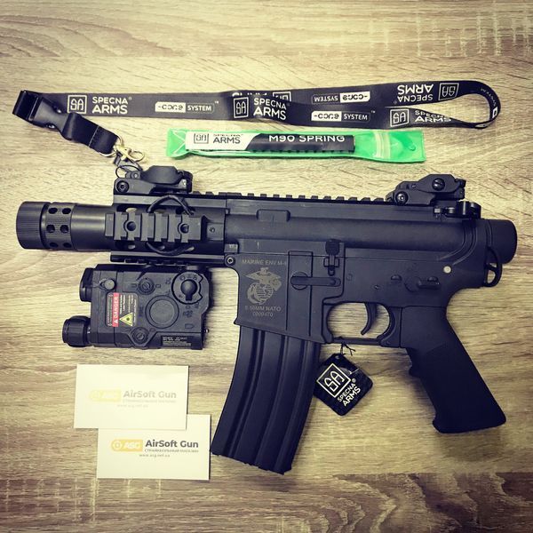 Аналог автоматической винтовки SA-C18 CORE&trade; - black [Specna Arms] (для страйкбола) SPE-01-021865 фото