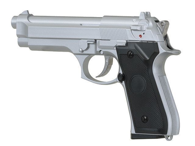 ST92F Non-Blowback Airsoft Gas Pistol - SILVER [STTi] (для страйкболу) GG-104S фото