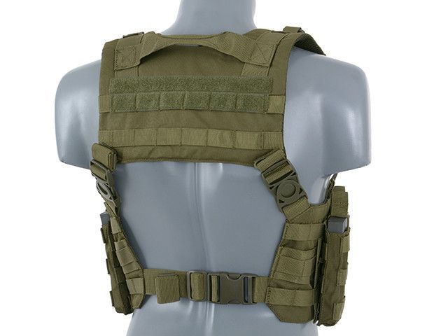 Розвантаження Chest Harness MOLLE на фастексах &ndash; OLIVE [8FIELDS] M51611033-OD фото