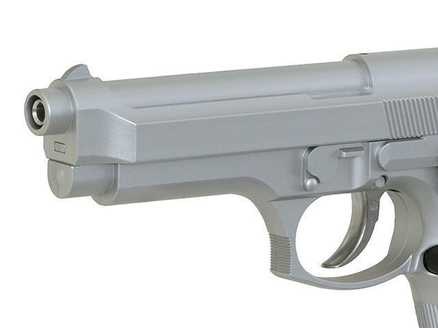 ST92F Non-Blowback Airsoft Gas Pistol - SILVER [STTi] (для страйкболу) GG-104S фото