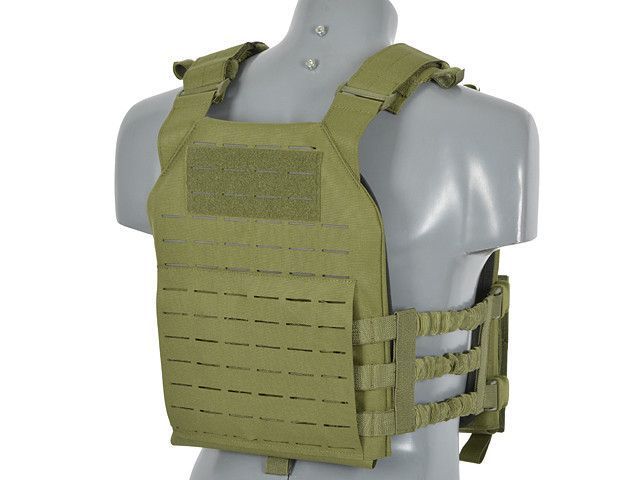 Buckle Up Assault Plate Carrier Laser-Cut с подсумкой на магазины - Olive [8FIELDS] M51611072-OD фото