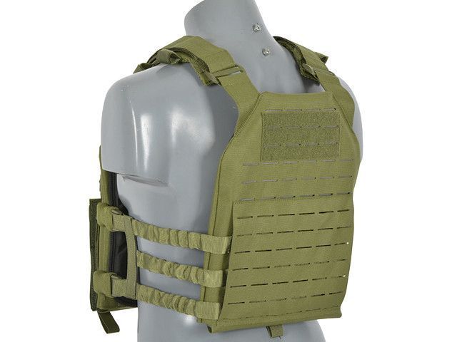 Buckle Up Assault Plate Carrier Laser-Cut с подсумкой на магазины - Olive [8FIELDS] M51611072-OD фото
