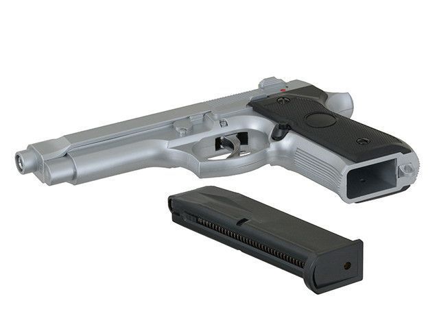 ST92F Non-Blowback Airsoft Gas Pistol - SILVER [STTi] (для страйкболу) GG-104S фото