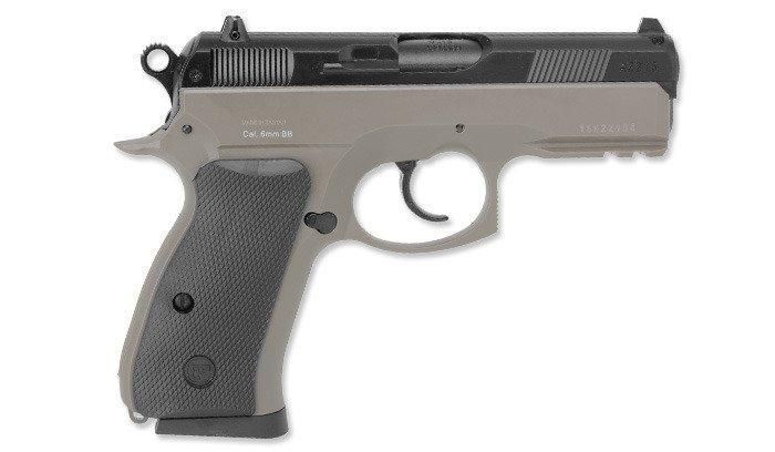 ASG - CZ 75D Compact Pistol airsoft - DualTone FDE - Spring - 18603 (для страйкбола) 15777 фото