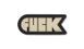 101 Inc. - 3D Patch - F*ck - Coyote (для страйкболу) 17035 фото 1