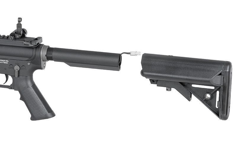 M4 RIS with Mosfet Advance - Black [King Arms] (для страйкболу) KA-AG-216-BK фото