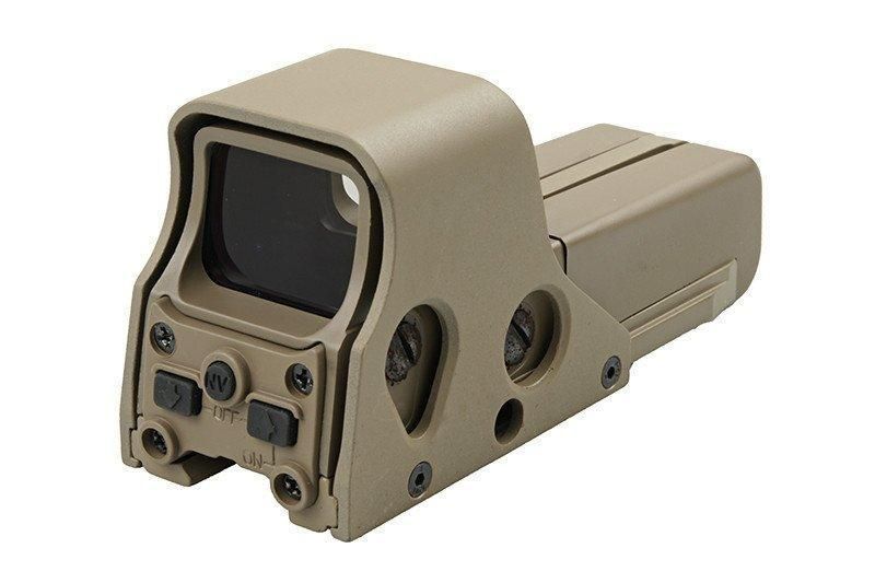 Приціл коліматорний AAOK9 Red Dot - TAN [GFC Accessories] (для страйкболу) GFA-10-001017 фото