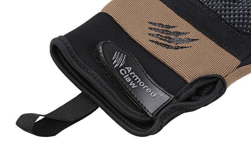 Rękawice taktyczne Armored Claw Shield - half tan [Armored Claw] (для страйкбола) ACL-33-007252 фото