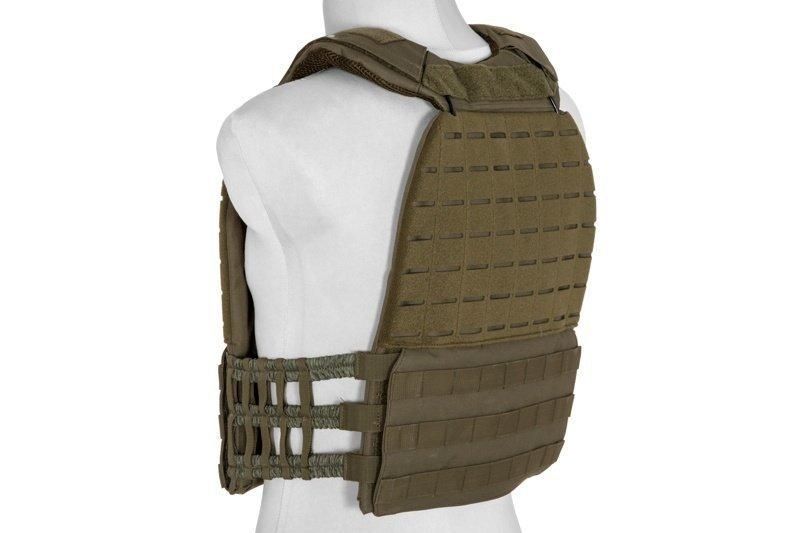 Kamizelka taktyczna typu plate carrier molle/laser-cut - oliwkowa [GFC Tactical] (для страйкбола) GFT-18-028655 фото
