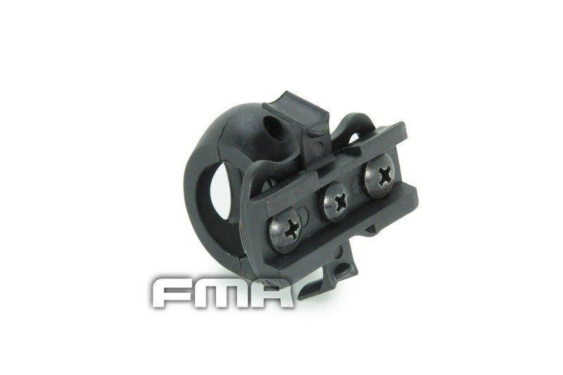 Montaż latarki do hełmu 0.83' / 21 mm - czarny [FMA]&nbsp;(для страйкбола) FMA-11-003872 фото