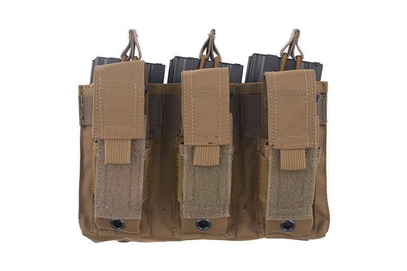 Подсумок Open Top 3+3 - tan [Primal Gear] (для страйкбола) PRI-19-021084 фото