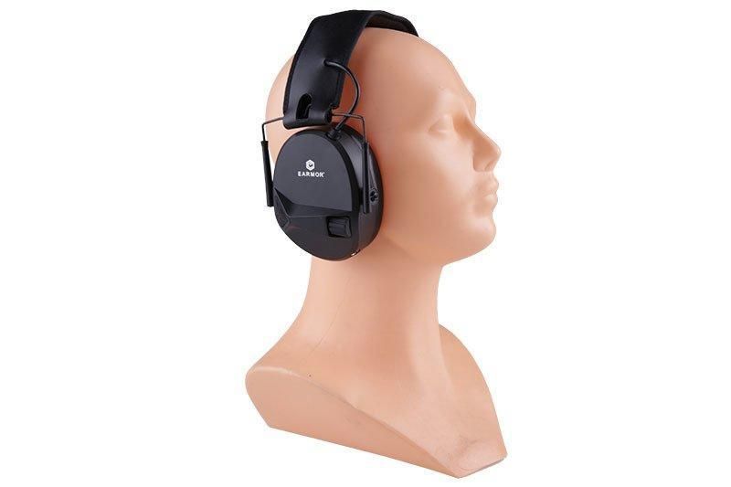 Aktywne ochronniki słuchu M30 - czarne [Earmor] (для страйкболу) EAR-31-026451 фото