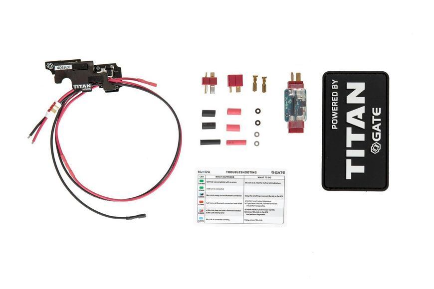 Zestaw kontrolera TITAN&trade; NGRS Expert Blu-Set [rear wired] [GATE]&nbsp;(для страйкбола) GAT-08-030244 фото
