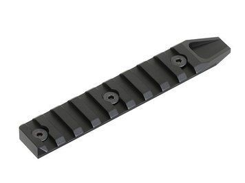 9 Slotowa szyna Picatinny do łoża przedniego w systemie Key-Mod - Black [Castellan] AS.M027-BK фото