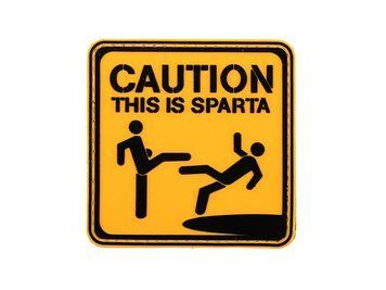 Нашивка SPARTA PVC 1 [8FIELDS] PVC PATCH-C.T.I.S. фото