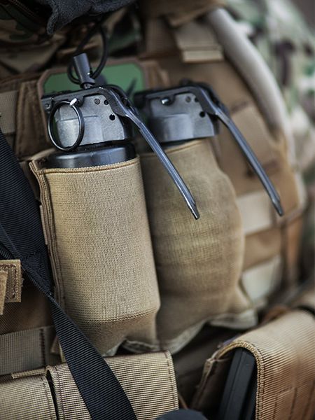 Elastyczna podw&oacute;jna ładownica na magazynki M4/M16 - Olive [8FIELDS] (для страйкболу) M51613053-OD фото