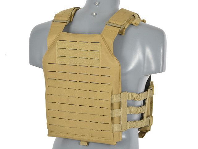 Buckle Up Assault Plate Carrier Laser-Cut з підсумком на магазини - Coyote [8FIELDS] M51611072-TAN фото