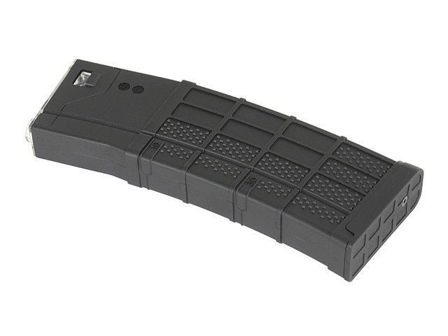 Полимерный магазин 150 шаров 416/SCAR16/AR15 - Black [BattleAxe] (для страйкбола) FBP2304 фото
