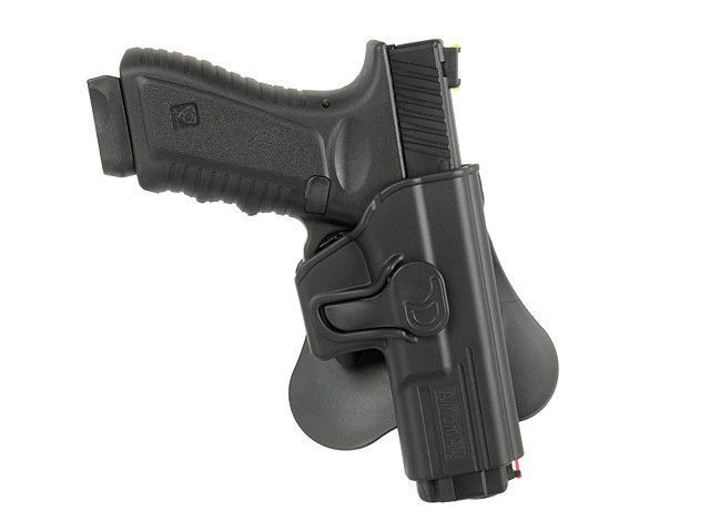 Кобура страйкбольная для klon&oacute;w serii G19 - Black [Amomax] (для страйкболу) AM-G19G2 фото