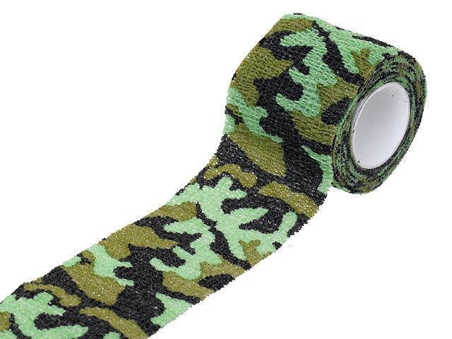 Taśma maskująca 2m - Crisp Green Camo [Element] (для страйкболу) EX 388-CGC фото