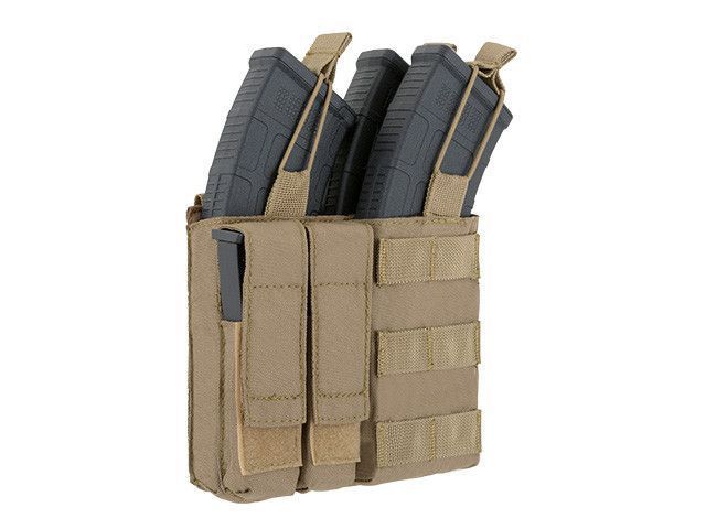 Двойной подсумок пистолетно-винтовочный АК/9MM (3 + 2) - Coyote [8FIELDS] (для страйкбола) M51613139-TAN фото