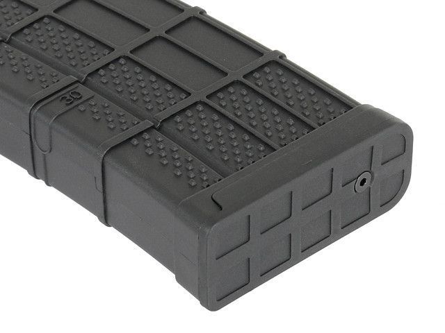 Полимерный магазин 150 шаров 416/SCAR16/AR15 - Black [BattleAxe] (для страйкбола) FBP2304 фото