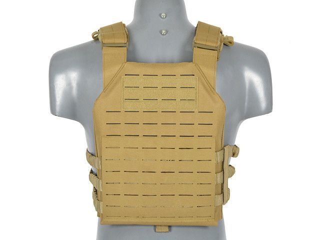 Buckle Up Assault Plate Carrier Laser-Cut з підсумком на магазини - Coyote [8FIELDS] M51611072-TAN фото
