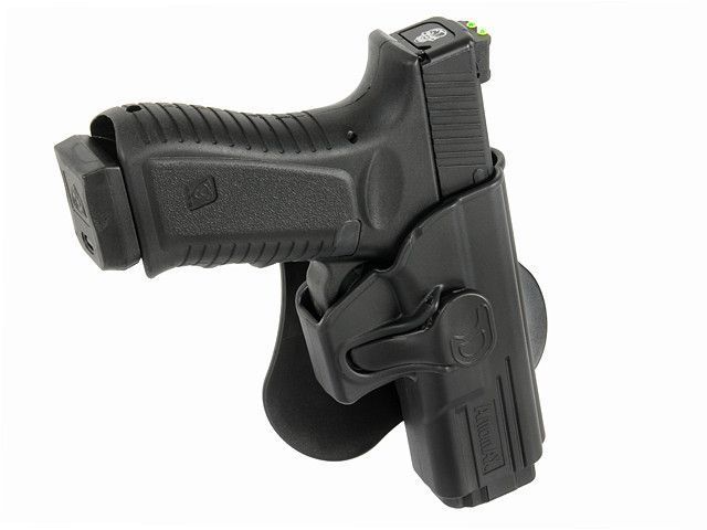 Кобура страйкбольная для klon&oacute;w serii G19 - Black [Amomax] (для страйкболу) AM-G19G2 фото