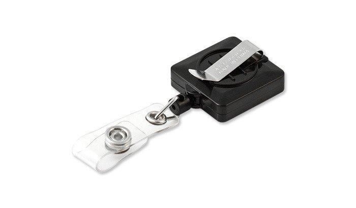 KEY-BAK - Retract-A-Badge ID Square with Clip - 0200-137 (для страйкбола) 15754 фото