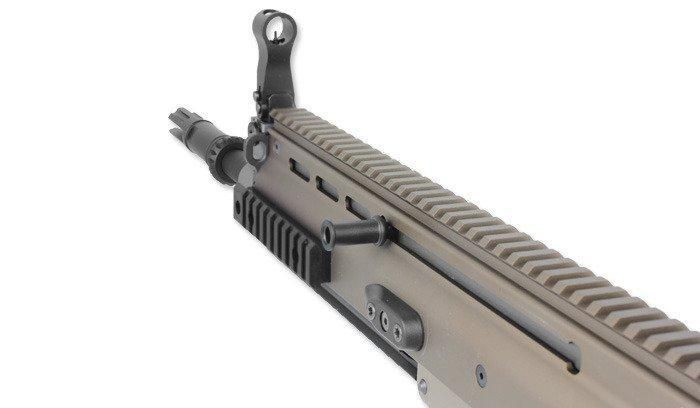 Tokyo Marui - Mk 17 Mod 0 Assault Rifle airsoft - FDE - Recoil Shock Next Generation A.E.G. (для страйкбола) 14549 фото