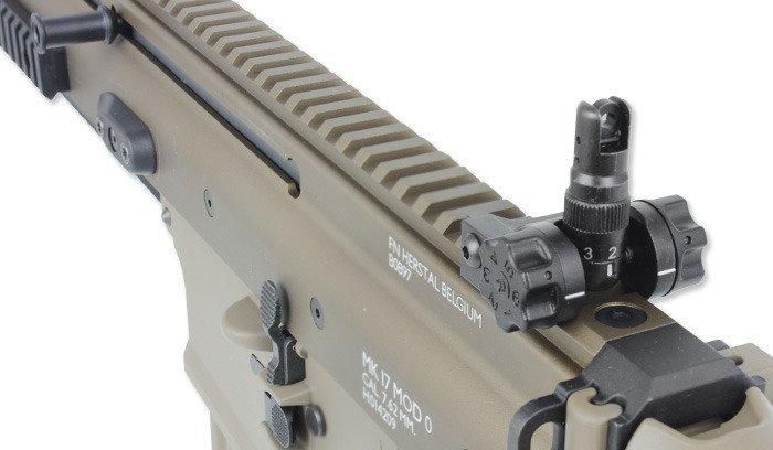 Tokyo Marui - Mk 17 Mod 0 Assault Rifle airsoft - FDE - Recoil Shock Next Generation A.E.G. (для страйкбола) 14549 фото