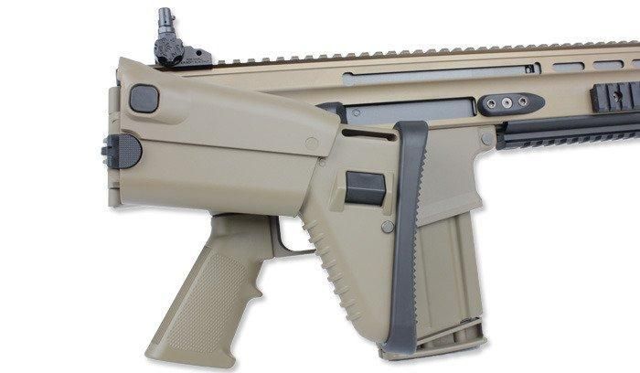 Tokyo Marui - Mk 17 Mod 0 Assault Rifle airsoft - FDE - Recoil Shock Next Generation A.E.G. (для страйкбола) 14549 фото