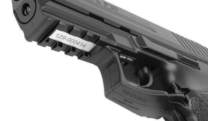 Umarex - H&K P30 Electric Pistol airsoft - EBB - 2.5594 (для страйкбола) 8947 фото