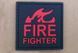 Naszywka 3D &ndash; Fire Fighter [GFC Tactical] (для страйкбола) GFT-30-004693 фото 2