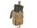 Швидкий подвійний подсумок MOLLE для магазинів - Coyote [8FIELDS] M51613223-TAN фото
