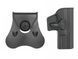 Кобура страйкбольная для klon&oacute;w serii G19 - Black [Amomax] (для страйкболу) AM-G19G2 фото 9