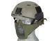 Маска Stalker Evo с монтажом для шлема FAST - Olive Drab [Ultimate Tactical] UTT-28-017152(MA-45-OD) фото 1