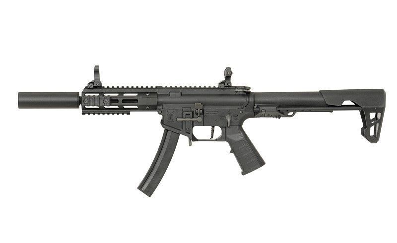 PDW SBR SD - Black [King Arms] (для страйкболу) KA-AG-217-BK фото