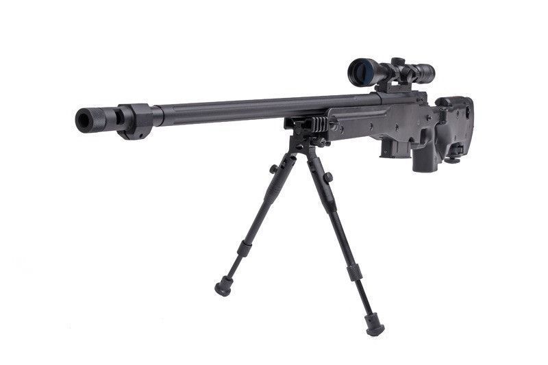 Винтовка снайперская G96D с оптикой и сошками [WELL] (для страйкбола) WEL-02-001238 фото