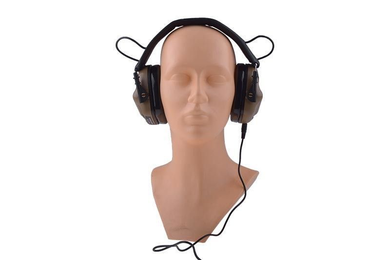 Aktywne ochronniki słuchu M31 - tan [Earmor] (для страйкболу) EAR-31-024016 фото