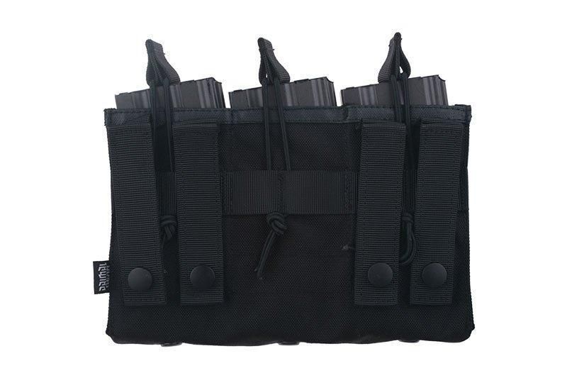 Подсумок Open Top 3+3 - black [Primal Gear] (для страйкболу) PRI-19-021081 фото